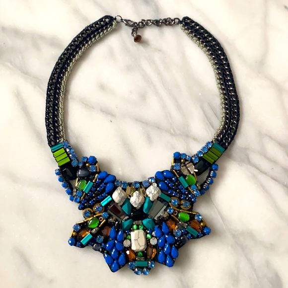 Nocturne Jewelry - Nocturne Arden Bib Statement Necklace